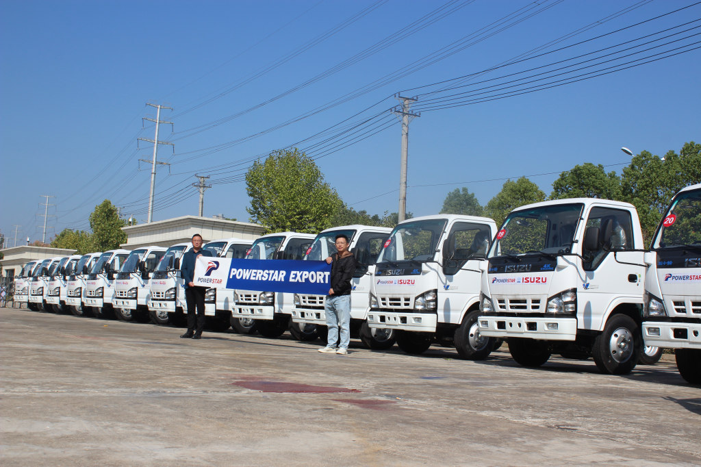 Isuzu garbage Truck Chassis for Sale