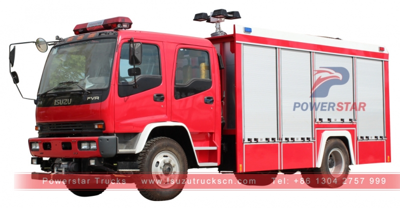 2018 good quality Isuzu Emergency Rescue Vehicle Fire Truck for sale