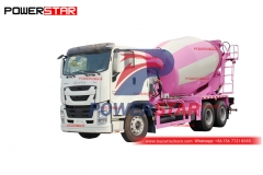 GIGA ISUZU 6×4 concrete batch mixer on special offer