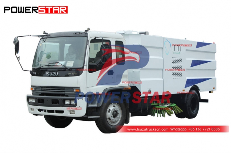 ISUZU FTR/FVR street sweeper truck at best price