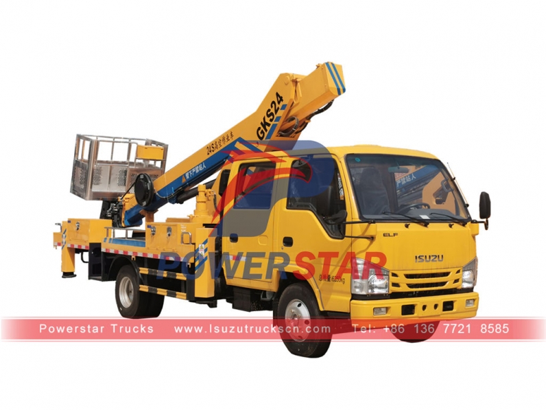 Isuzu 4×2  Aerial Platform Man Lift Truck for sale