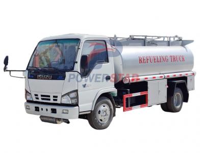 Top Isuzu NKR 5CBM mobile refueling trucks for sale