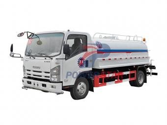 ISUZU 4000 liters water spraying truck for sale