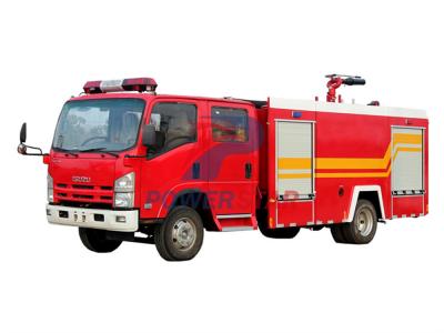 Philippine Isuzu NPR emergency fire tender truck