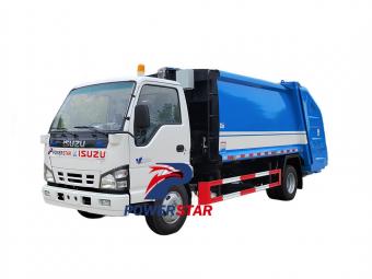 Philippine ISUZU NKR garbage disposal truck