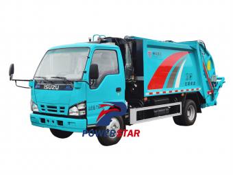 Philippine Isuzu NKR 600P garbage compression truck