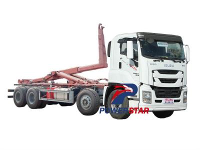 Isuzu GIGA 8x4 hook-arm garbage truck