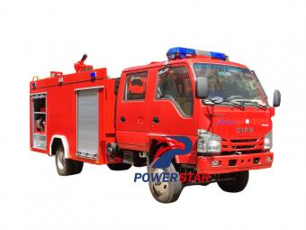 Isuzu 4x4 CHASSIS cabin FIRE TRUCK