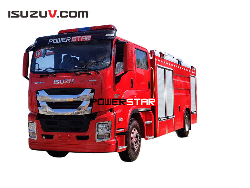 
     Philippinischer Lieferant von Feuerwehrfahrzeugen mit Isuzu Giga 6UZ1-TCG50-Motor
    