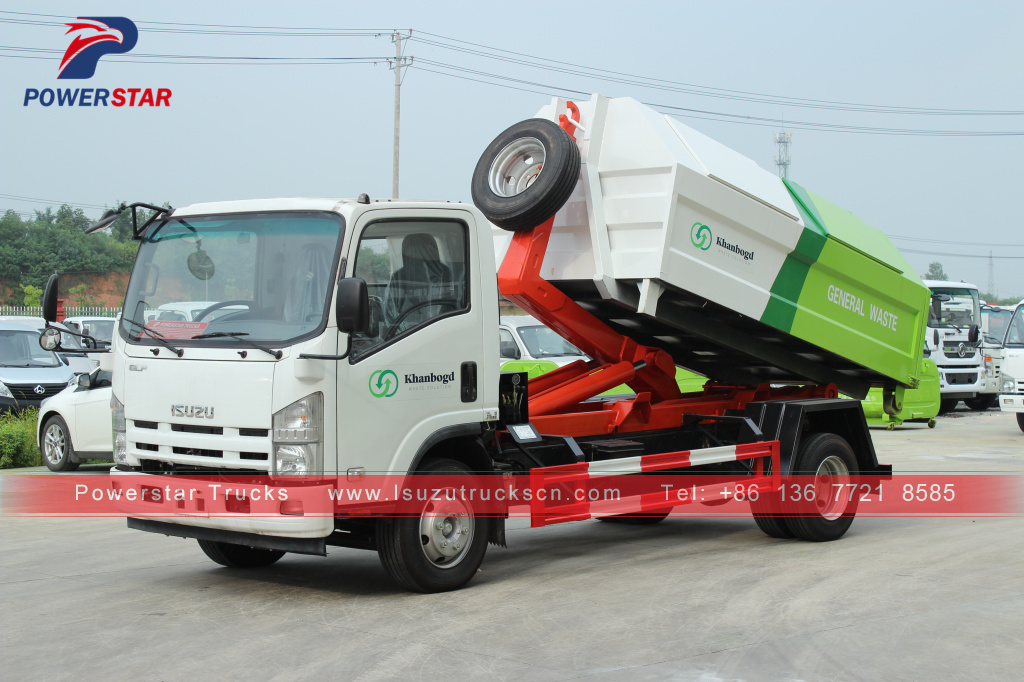 
     Mongolia Müllwagen mit Hakenlift zu verkaufen
    