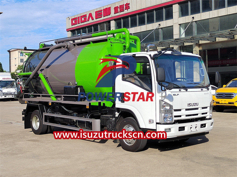 
     Isuzu Vakuumpumpen-LKW mit XD-240 Spezifikationen
    