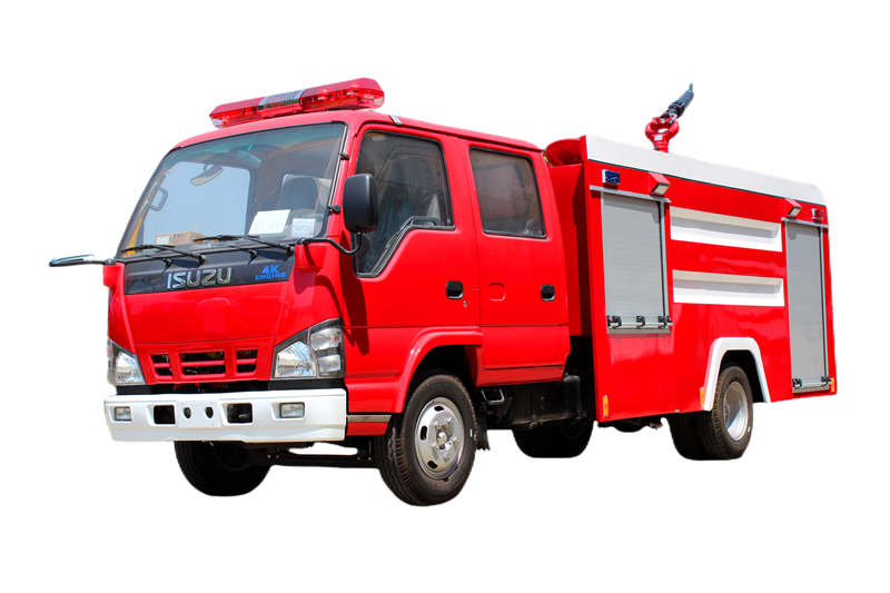 
     Was ist das Merkmal des Isuzu 600P Doppelkabine Feuerwehrauto
    