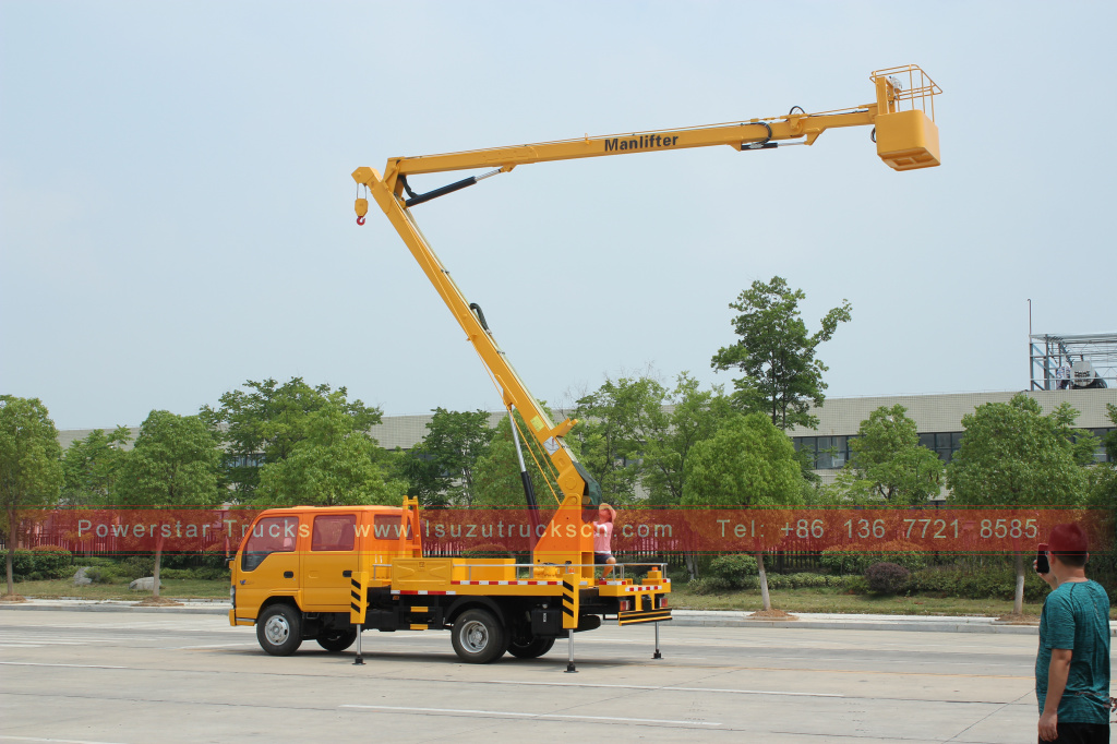 
     Philippinen 16m Isuzu Aerial Manlift Arbeitsbühne LKW
    