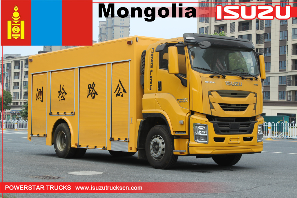 
     Mongolei - 1 ISUZU-Flughafen-Straßeninspektionsfahrzeug
    