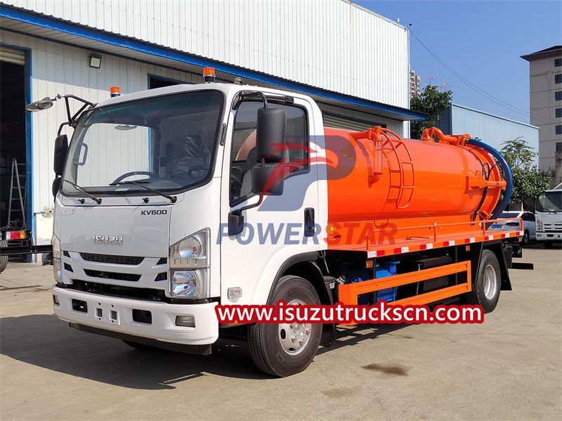 
     Isuzu Abwasserbehandlung Tankwagen Vakuumpumpe XD-420 Spezifikation und Zeichnung
    