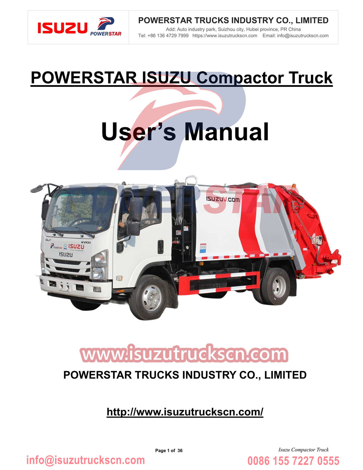 
     Moldawischer Kunde kauft POWERSTAR Isuzu 6cbm Verdichtungs-LKW
    