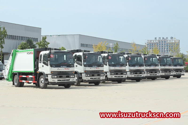 
     13 Einheiten ISUZU FTR 16CBM Müllverdichter werden ausgeliefert
    