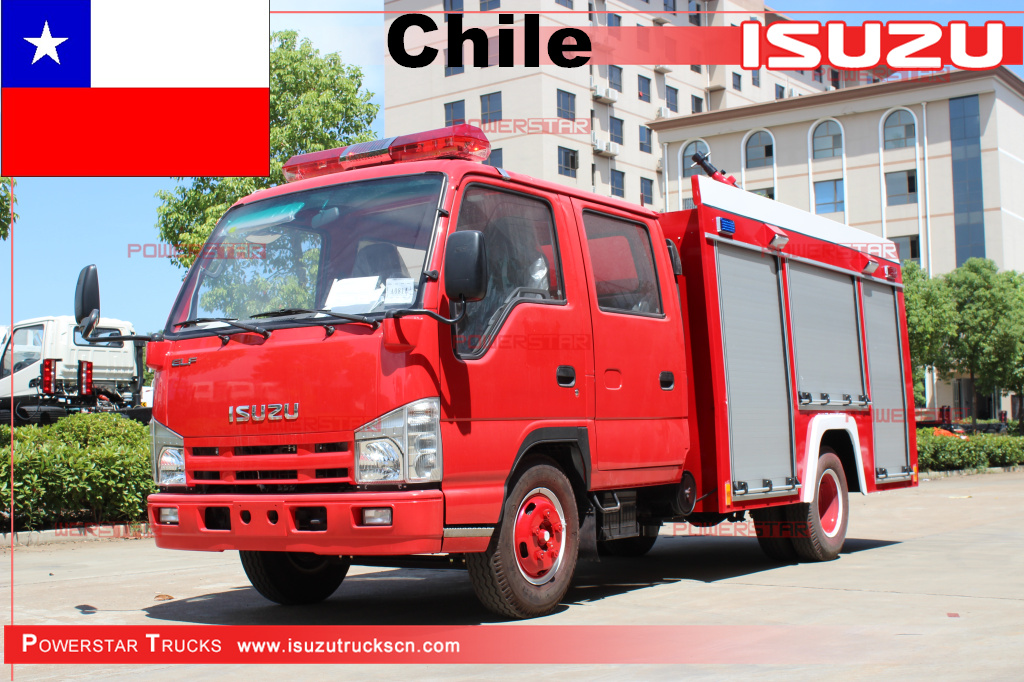 
     Chile - ISUZU Elf Wasser Feuerwehrauto
    