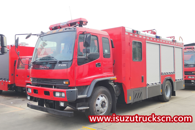 
     Russland Isuzu FVR Rettungsschaum-Feuerwehrauto
    