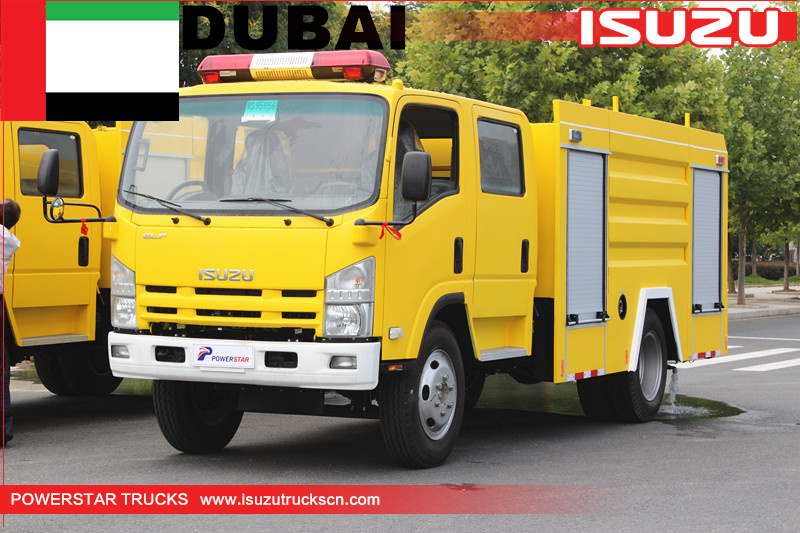 
     Feuerwehrauto mit Isuzu-Chassis für Dubai
    