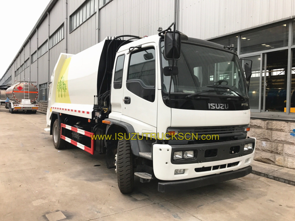 
     12cbm FTR ISUZU Müllverdichter für den Export
    