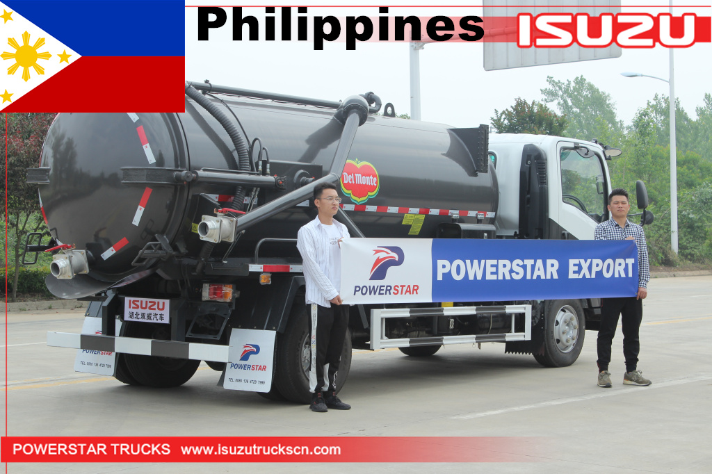 
     Philippinen - 1 Einheit ISUZU ELF Vakuum-Abwassersaugwagen
    