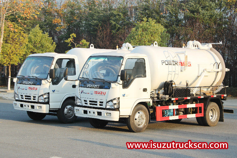 
     ISUZU 5CBM Moro Pumpe Vakuum Abwasser Saugwagen
    