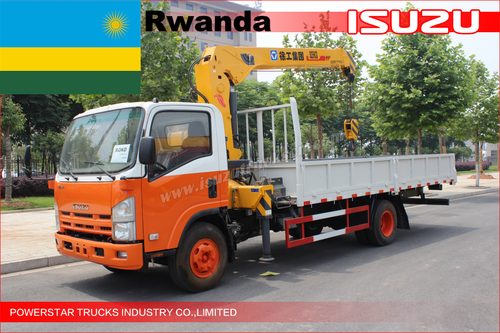 
     Isuzu Crane Truck – ROKO-Büro in Ruanda
    