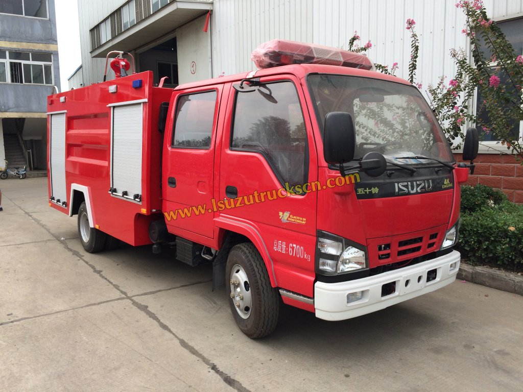 
     Sonderanfertigung eines Isuzu 3500L Wasser- und Schaumtank-Feuerlöschfahrzeugs
    