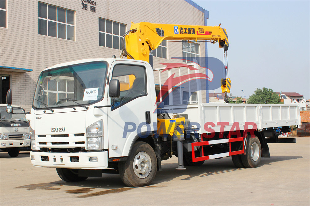 
     Betriebsverfahren für Isuzu Cargo Crane Truck
    