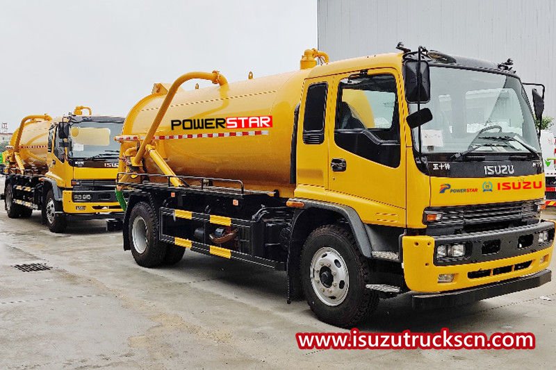 
     NEUER ISUZU FTR Vakuum-Abwassersaugwagen 14.000 l
    