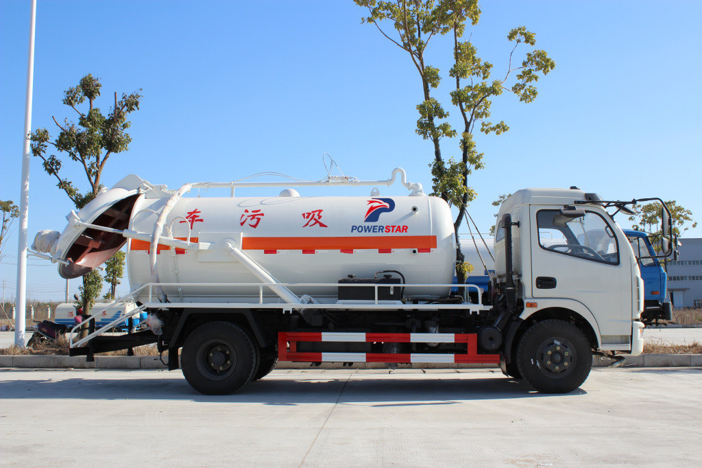 
     Bester Abwassersaugwagen Isuzu Klärgrubenwagen von Powerstar Trucks
    