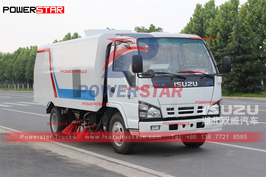 
     POWERSTAR ISUZU 5+1CBM Straßenkehrmaschine LKW Export Philippinen
    