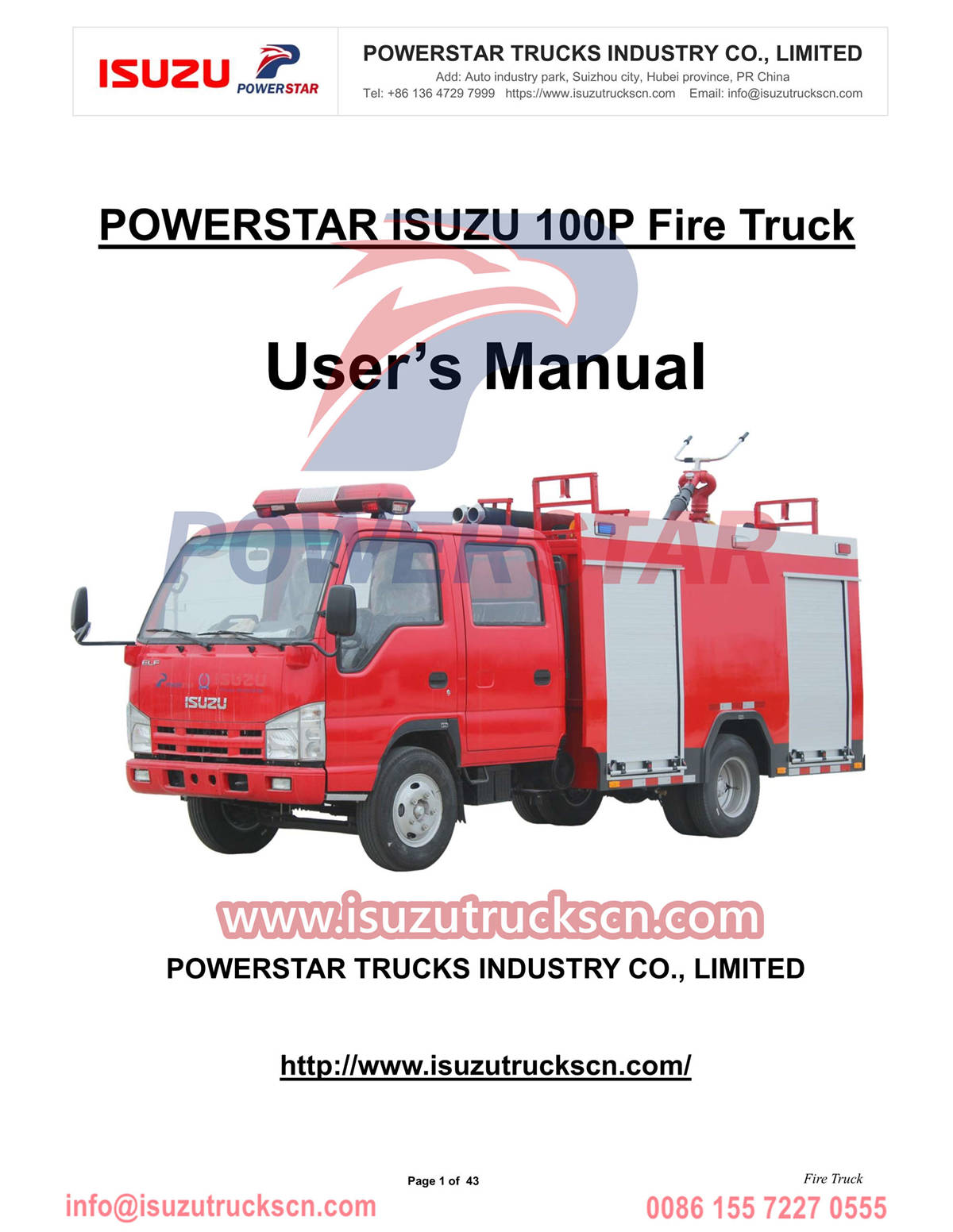 
     ISUZU Feuerwehr-Tender Mini ELF, manuell, Export Albanien
    