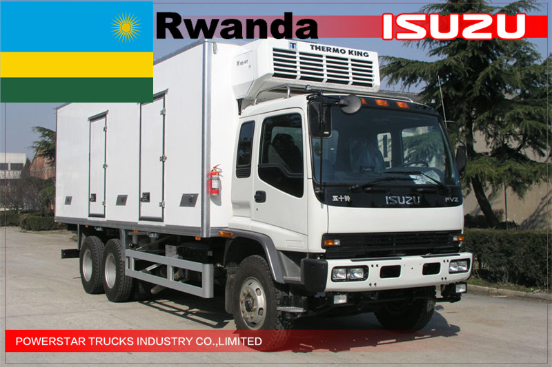 
     Isuzu Kühlwagen für Ruanda
    