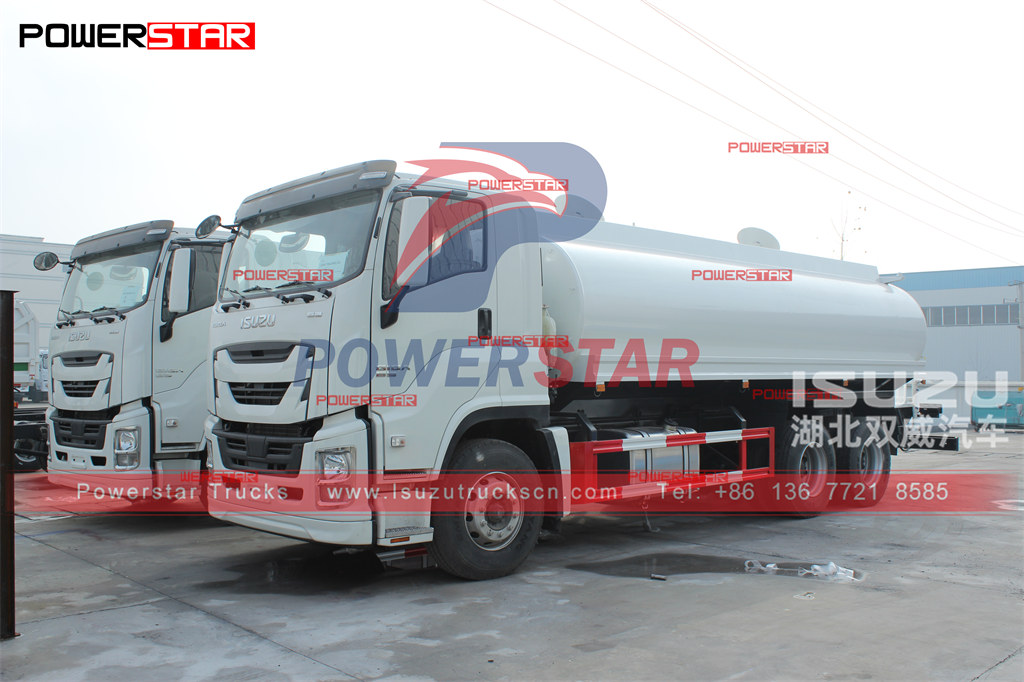 
     ISUZU GIGA 20 cbm Wassertanker Wassersprinkler Tankwagen Export Syrien
    