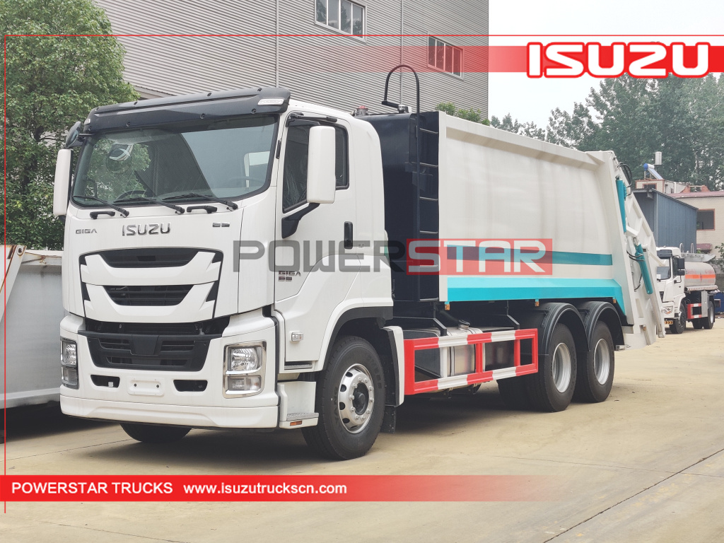 
     ISUZU GIGA Hecklader Müllverdichter LKW 20cbm
    