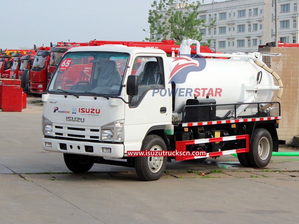 
     Wartung und Fehlerbehebung bei Isuzu-Vakuumtankwagen
    