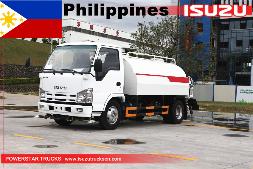 
     Philippinen - 1 Einheit ISUZU Wassertankwagen
    