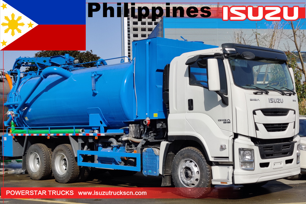 
     Philippinen - 1 Einheit ISUZU GIGA Kombinations-Kanalreinigungs-LKW
    