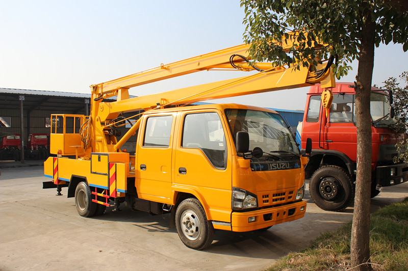 
     QL1070A5HWY ISUZU 16 Meter hoch bedienbarer Hubarbeitsbühnen-LKW
    