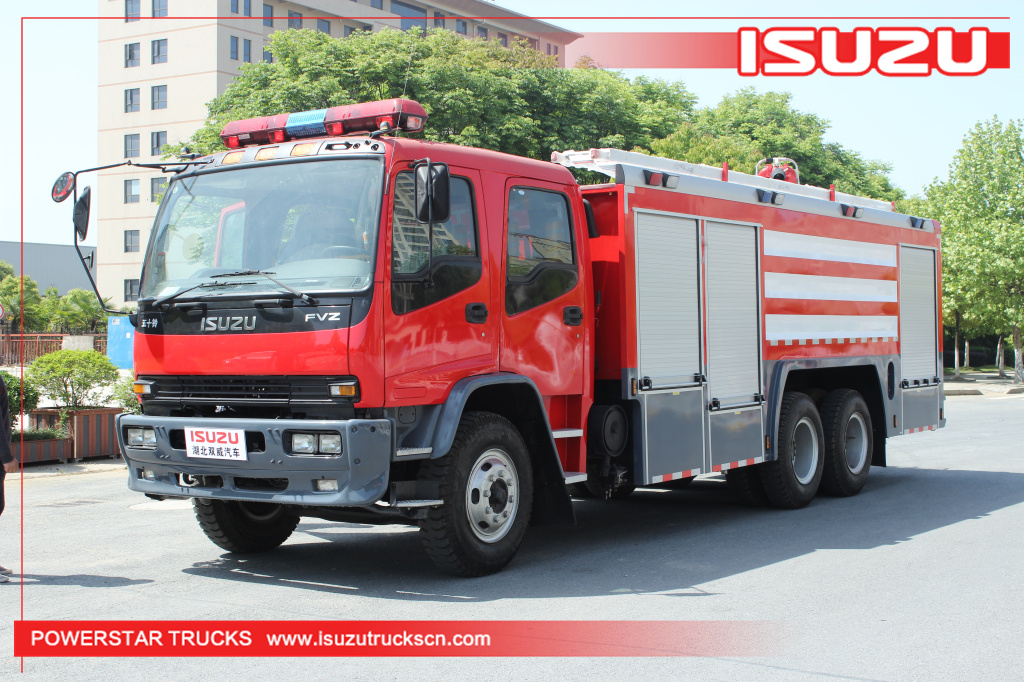 
     Original ISUZU FVZ Wasser-Schaum-Feuerwehrautos
    