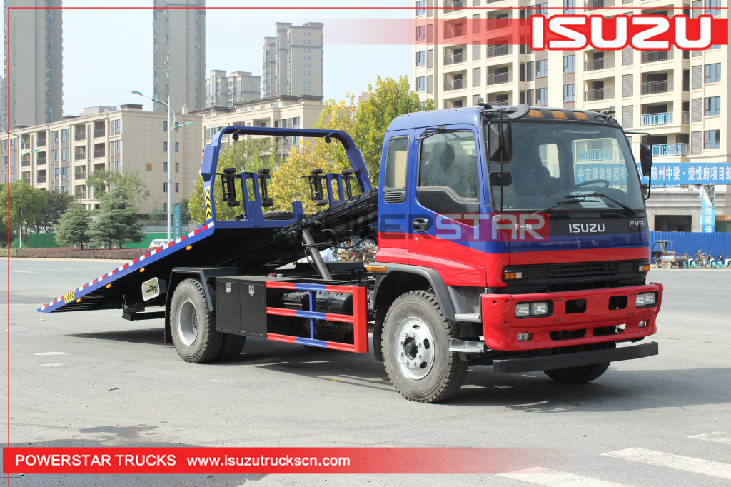 
     Philippinen ISUZU FVR Pritsche Rollback Autotransporter Abschleppwagen
    