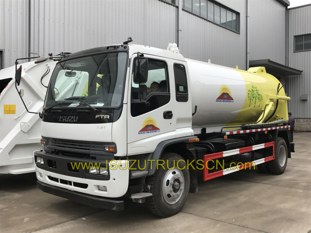 
     12.000L Abwassersaugwagen Isuzu Vakuumwagen
    