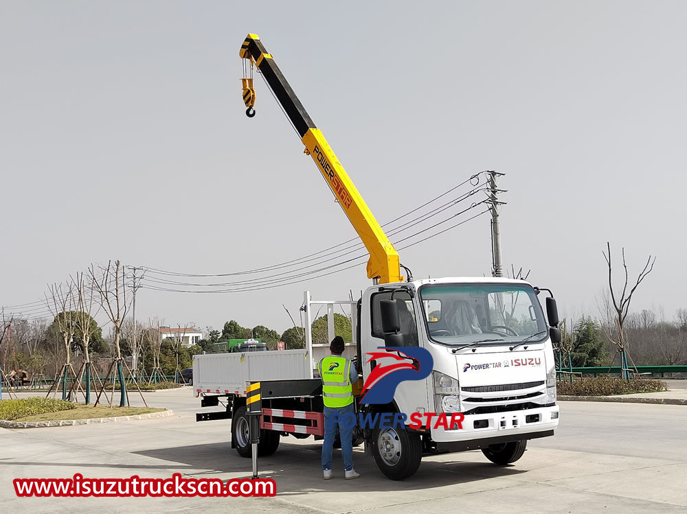 
     Malediven Isuzu Rechtsantrieb Boom Crane LKW
    