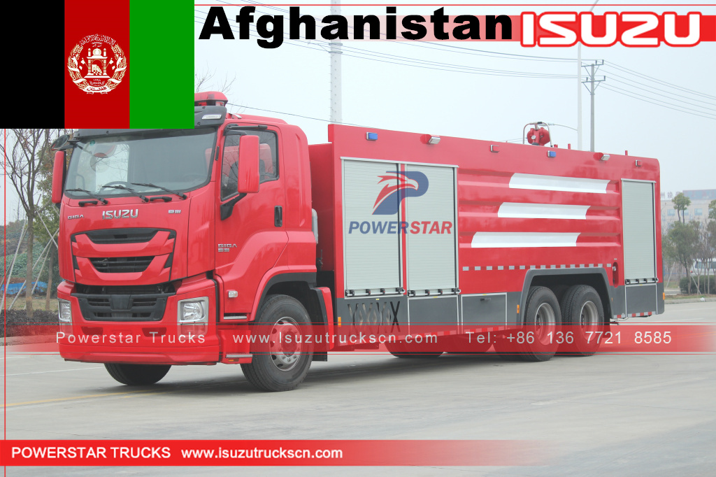 
     Afghanistan – ISUZU GIGA Feuerwehrfahrzeuge
    