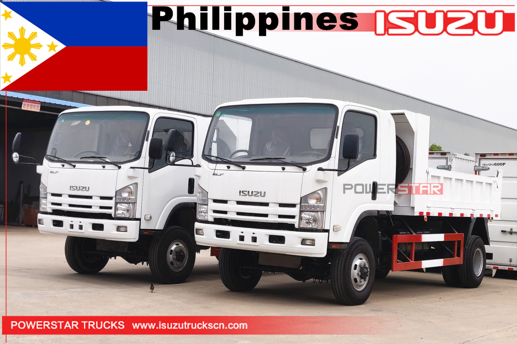 
     Philippinen - 2 4x4 Isuzu Mini-Muldenkipper
    