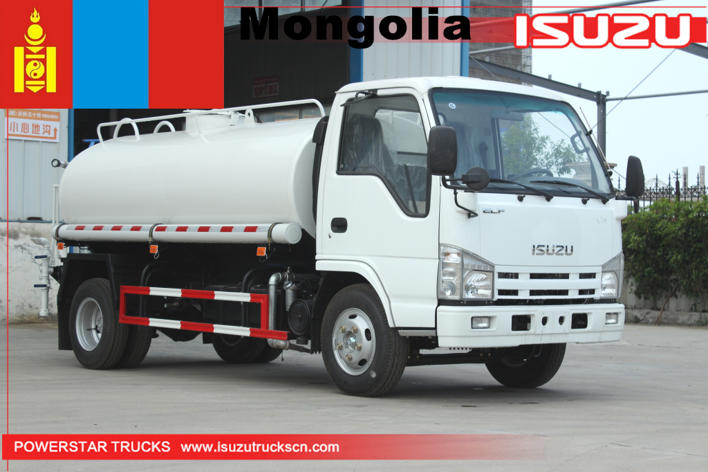 
     Monglia - 1 Einheit ISUZU Wassersprüh-Tankwagen
    