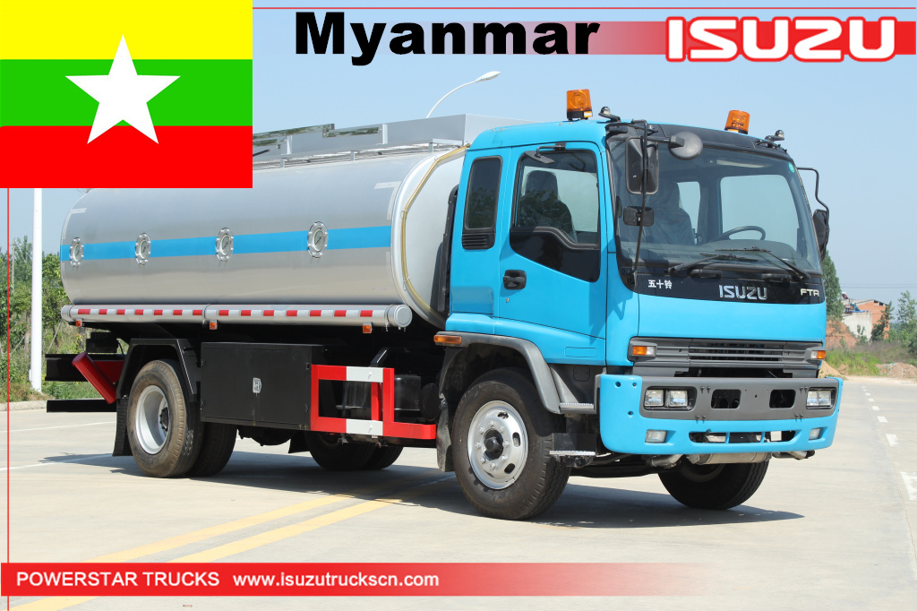 
     Myanmar – Isuzu FTR-Tankwagen
    