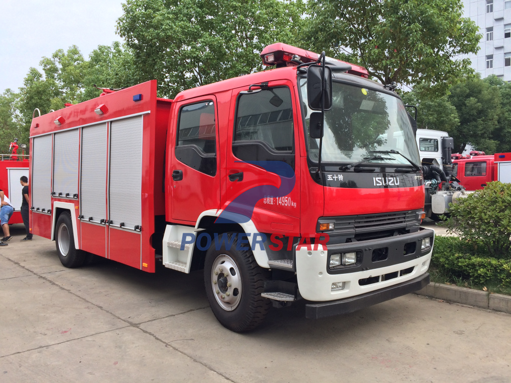 
     VAE Sonderanfertigungen Urban FTR Foam Feuerwehrauto Feuerwehrfahrzeug Isuzu Trucks
    